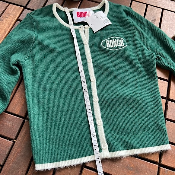 ⚡️NWT⚡️Bongo Forever 21 Green Cardigan - Women’s Size Small - Picture 4 of 4